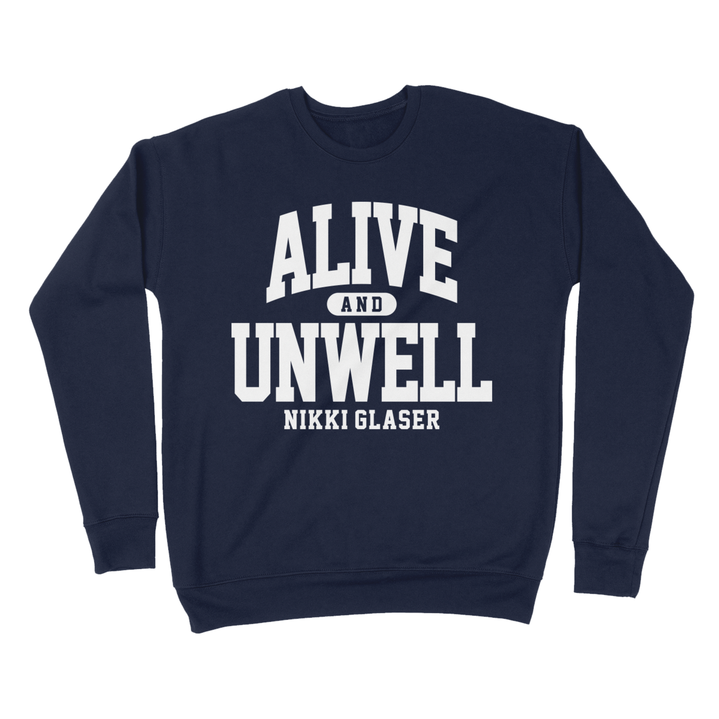 Alive and Unwell Crewneck - Navy